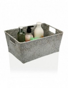 CESTA RECT C/ASAS GRIS 2