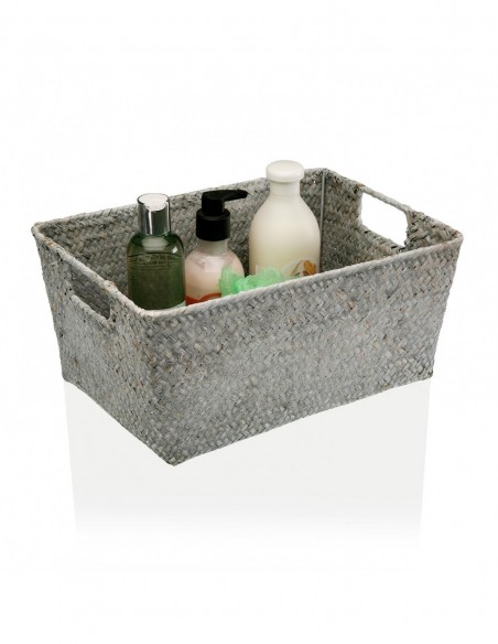 CESTA RECT C/ASAS GRIS