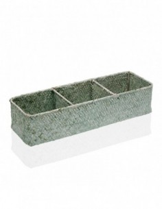 CAJA 3 COMPARTIMENTOS VERDE