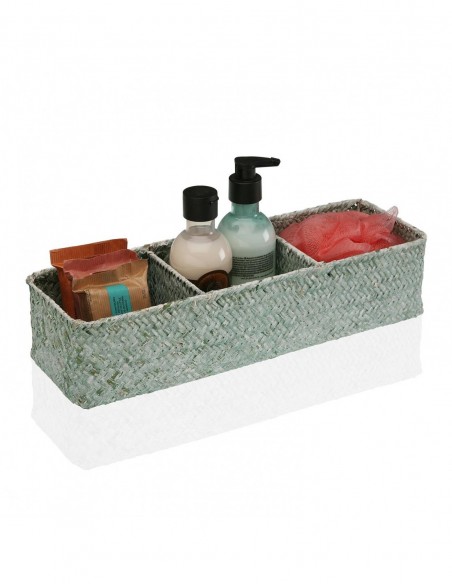 CAJA 3 COMPARTIMENTOS VERDE