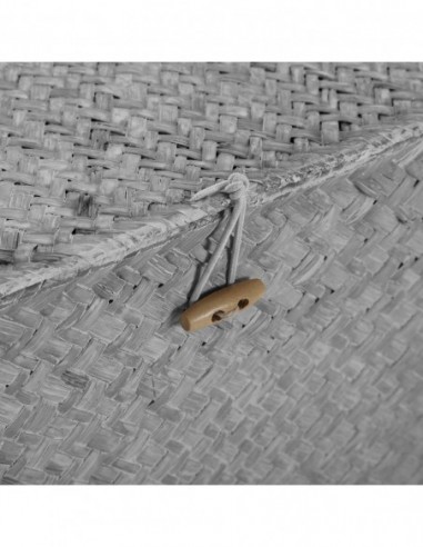 SET 2 CESTAS/ ROPA GRIS