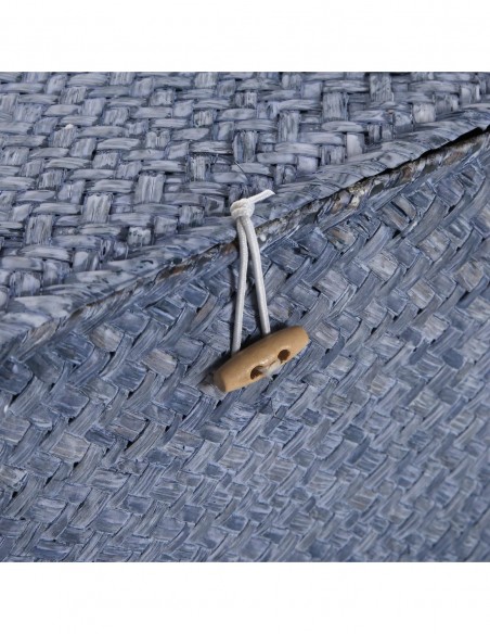 SET 2 CESTAS/ ROPA AZUL