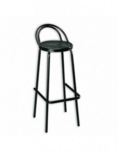 Taburete alto respaldo