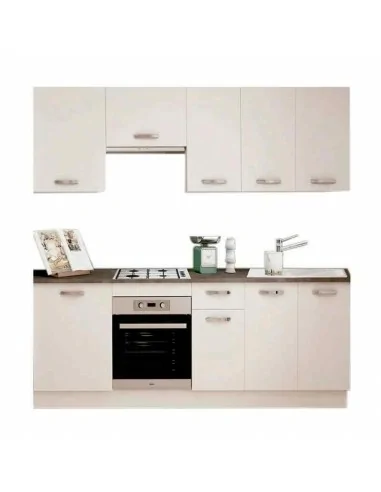 Cocina Kit Modular 240 cm color Blanco