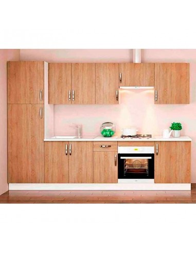 Cocina Kit Modular 300 cm color Roble...