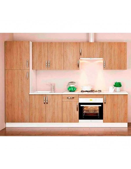 Cocina Kit Modular 300 cm color Roble Cambrian