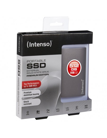 DISCO DURO EXTERNO SOLIDO SSD INTENSO 512GB PREMIUM EDITION 1.8"