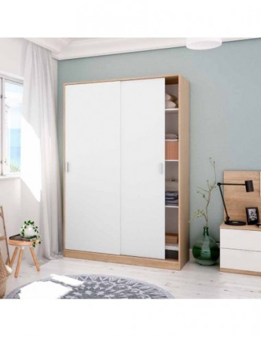 Armario Moderno 2 Puertas Correderas