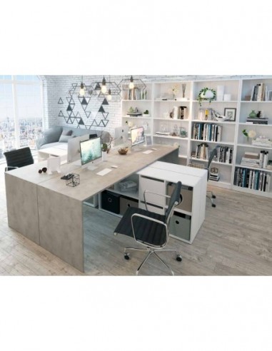 Mesa Despacho con Buc 3 Cajones