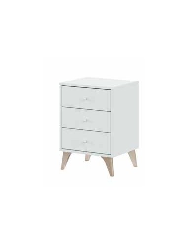 Mesita de Noche 3 Cajones