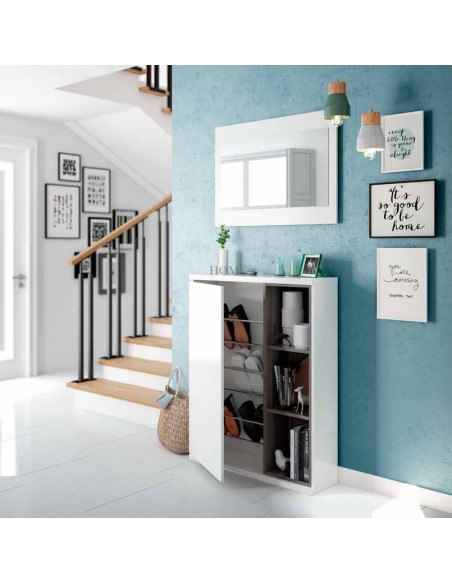 Recibidor con Zapatero + Espejo