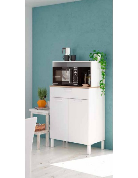 Mueble Auxiliar Cocina 2 Puertas + 1 Cajón