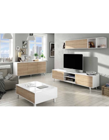 Modulo de TV + 1 Estante de Colgar