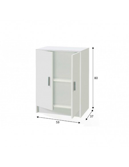 Armario Bajo blanco