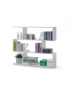 Estantería Baja Moderna Blanco 2