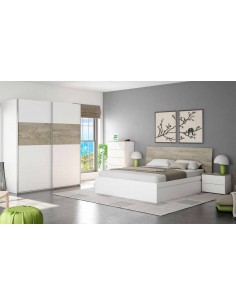 Cabecero + 2 Mesitas con 2...