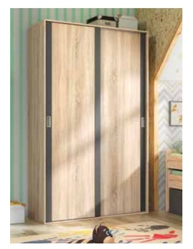 Armario 2 Puertas Correderas Juvenil...