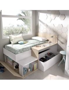 Cama Compacta + Escritorio... 2