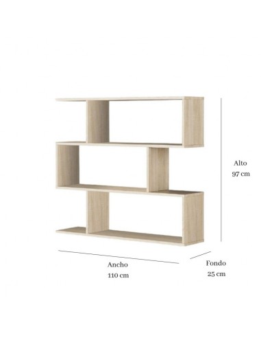 Estantería Baja Moderna Cambrian