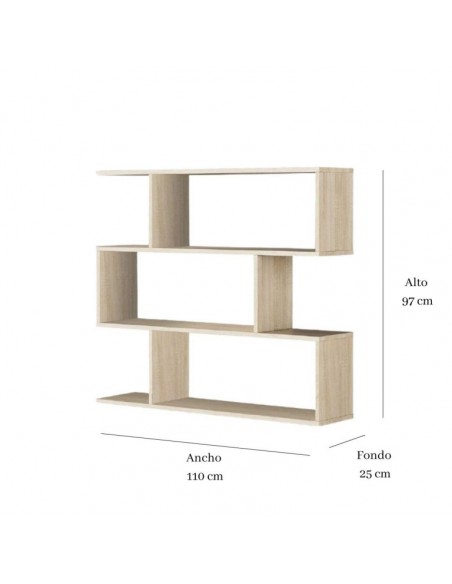 Estantería Baja Moderna Cambrian