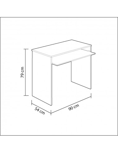 Mesa ordenador blanco Modelo Child