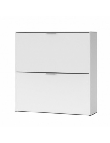 Zapatero 2 Puertas Abatibles Blanco
