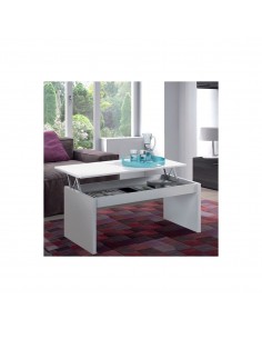 Mesa Centro Elevable Blanco...