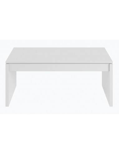 Mesa Centro Elevable Blanco Modelo Nor
