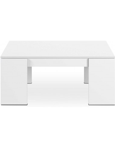 FLOW Mesa Centro Elevable Blanco...