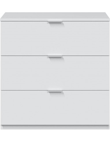 Cómoda 3 Cajones Color Blanco