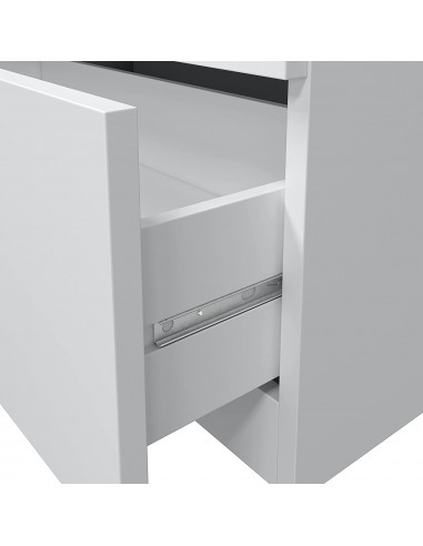 Cómoda 3 Cajones Color Blanco