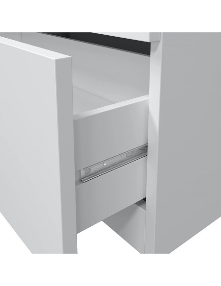 Cómoda 3 Cajones Color Blanco