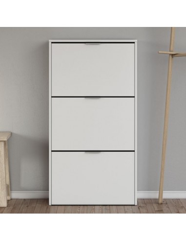 Zapatero 3 Puertas Abatibles Blanco