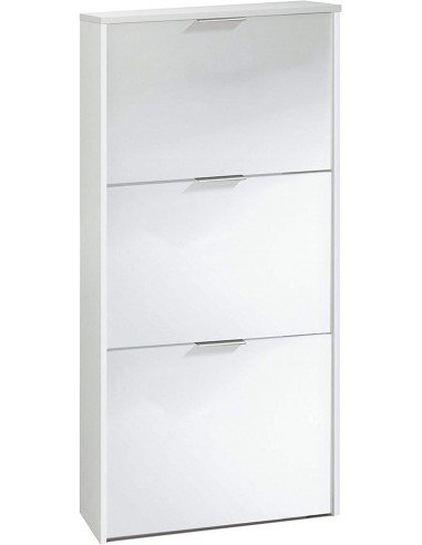 Zapatero 3 Puertas Abatibles Blanco