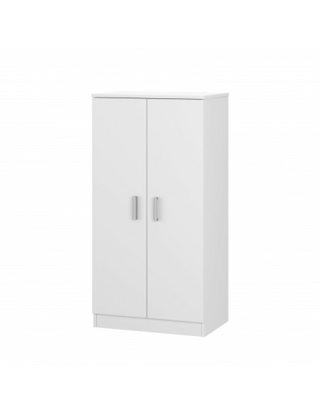 Zapatero Armario de 2 Puertas Blanco
