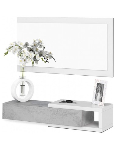 Recibidor con Cajón + Espejo