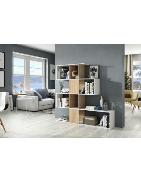 Estanteria Moderna Cambrian y Blanco