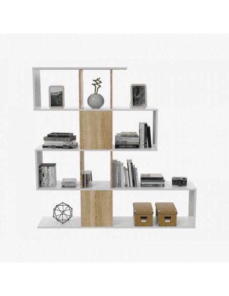 Estanteria Moderna Cambrian y Blanco