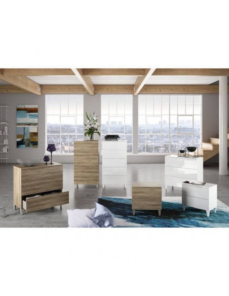 Cómoda 3 Cajones Blanco