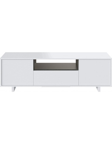 Mueble TV con 3 Puertas Blanco
