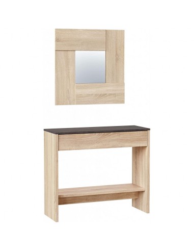 Recibidor Consola 1 Cajón con Espejo