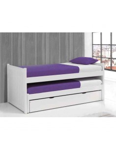 Cama Compacta lacada en...