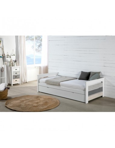 Cama Nido Madera de Pino Blanco... Cama Nido Madera de Pino Blanco...