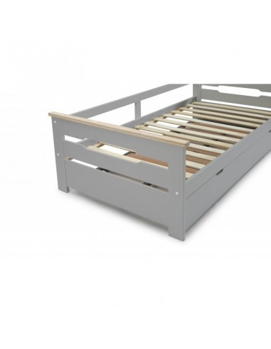 Cama Nido lacado Gris Claro con...