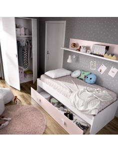 Cama Nido Rosa y Blanco +... 2