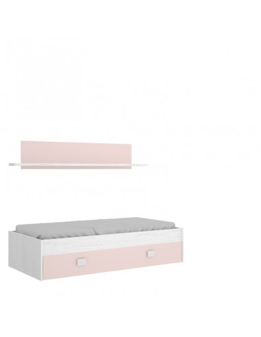 Cama Nido Rosa y Blanco + Cajón +... Cama Nido Rosa y Blanco + Cajón +...