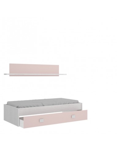 Cama Nido Rosa y Blanco + Cajón +... Cama Nido Rosa y Blanco + Cajón +...