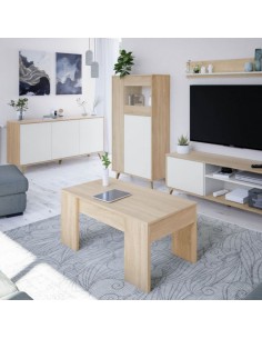 Aparador 3 Puertas blanco