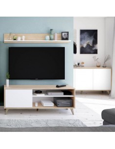 Aparador 3 Puertas blanco 2