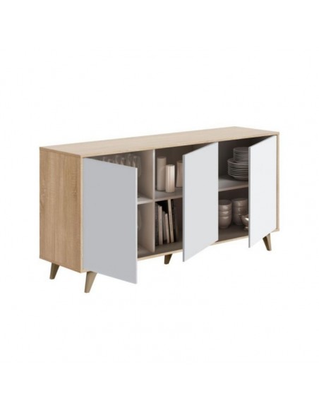 Aparador 3 Puertas blanco